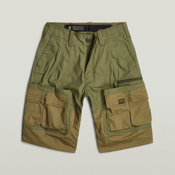 G-star P-35t Relaxed Cargo Shorts Grøn 30 Mand