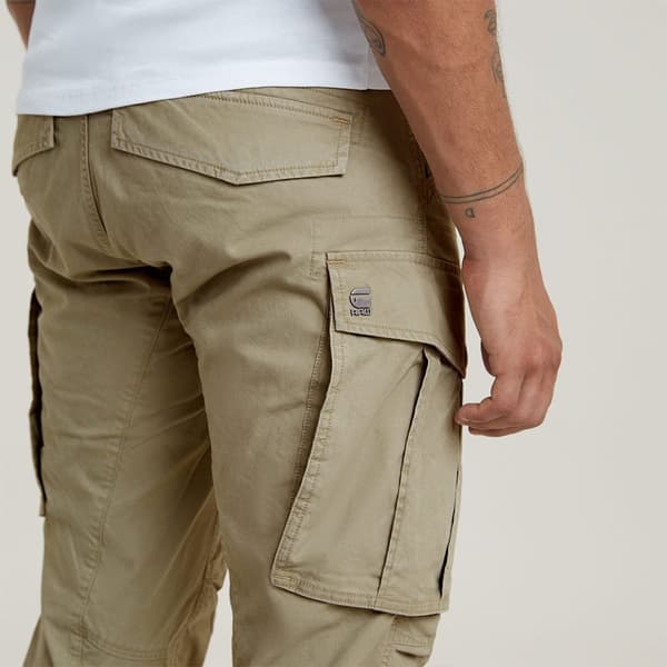 G-star Rovic Zip 3d Regular Tapered Fit Cargobyxor Beige 35 / 36 Man