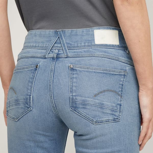G-star Lynn Mid Skinny Fit Jeans Blå 28 / 32 Kvinna