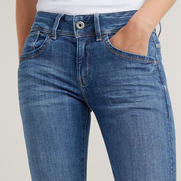 G-star Lynn Mid Skinny Fit Jeans Blå 30 / 32 Kvinna
