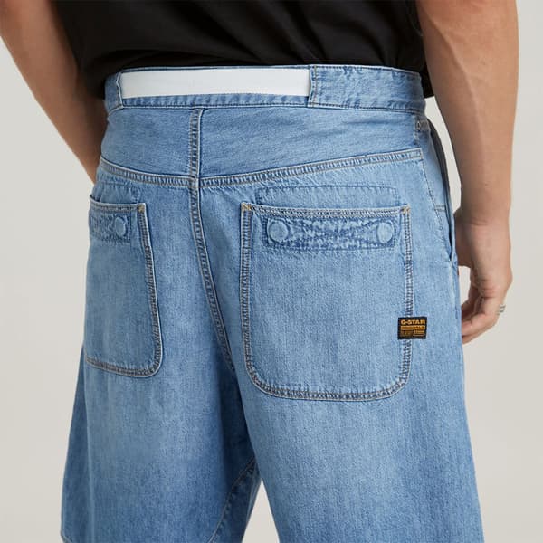 G-star Travail Shorts Blå 28 Mand