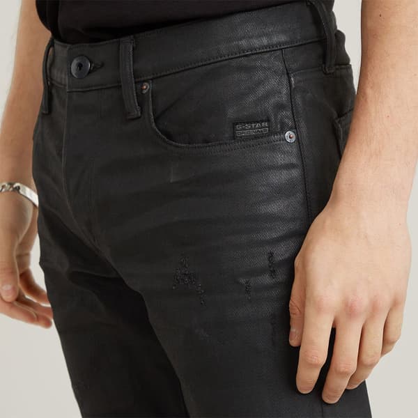 G-star 3301 Slim Jeans Sort 27 / 32 Mand