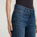 Miniatyrbild 3 av 4: G-star Ace 2.0 Biker Slim Straight Jeans Blå 28 / 32 Kvinna