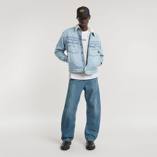 G-star Bend 3d Loose Jeans Blå 35 / 32 Man