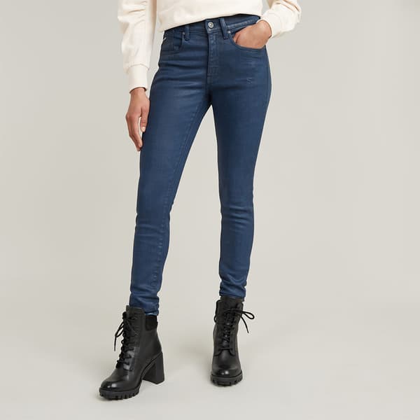 G-star Lhana Skinny Jeans Blå 24 / 30 Kvinna