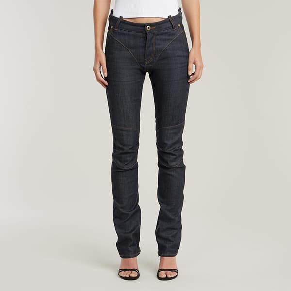 G-star Ottolinger Flare Jeans Svart 31 / 34 Kvinna