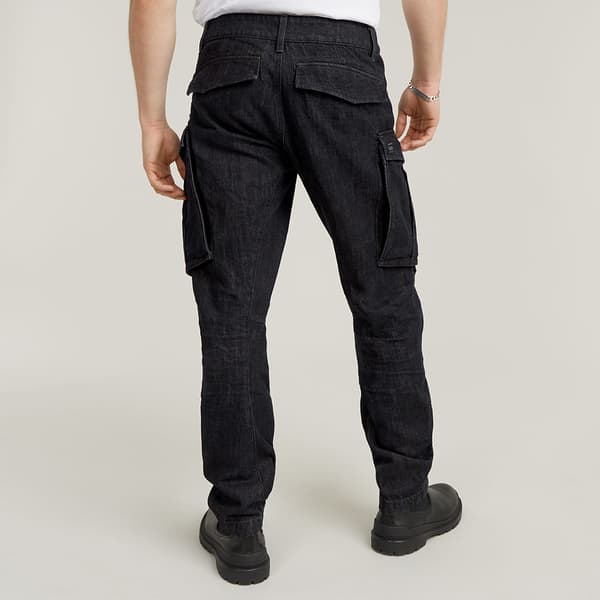 G-star Rovic Zip 3d Regular Tapered Denim Jeans Svart 31 / 32 Man