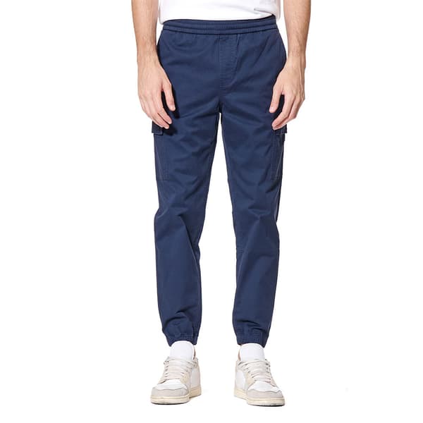 Original Penguin Tencel Stretch Cargobyxor Blå 32 / 32 Man