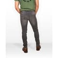 Miniatyrbillede 2 af 4: Skull Rider Skinny Distressed Effect Jeans Grå 36 / 32 Mand