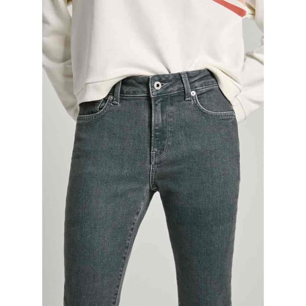 Pepe Jeans Pl204728 Skinny Fit Jeans Grå 27 / 30 Kvinde