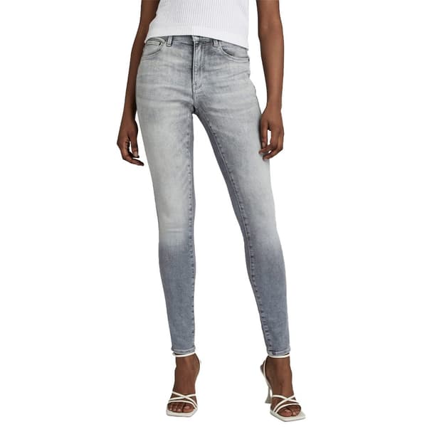 G-star 3301 Skinny Fit Högmidjadeans Grå 24 / 30 Kvinna