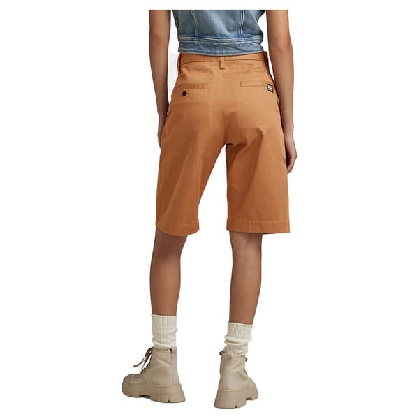 G-star D22900-c962 Straight Fit Chinoshorts Beige 26 Kvinna