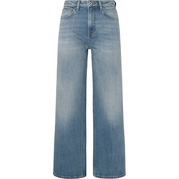 Pepe Jeans Pl204598 Wide Leg Fit Jeans Blå 31 / 32 Kvinna