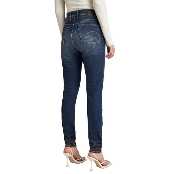 G-star Kafey Ultra High Skinny Fit Jeans Blå 27 / 34 Kvinde