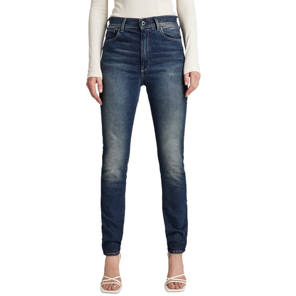 G-star Kafey Ultra High Skinny Fit Jeans Blå 27 / 34 Kvinde