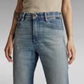 Miniatyrbild 2 av 2: G-star Viktoria High Straight Fit Jeans Blå 26 / 32 Kvinna