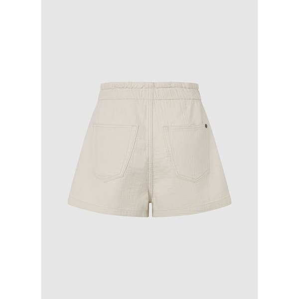 Pepe Jeans A-line Korkeavyötäröiset Shortsit Valkoinen 2XS Nainen