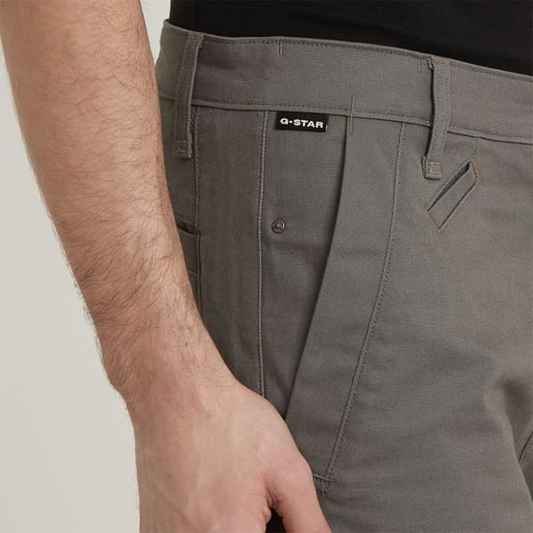 G-star Bronson Chinoshorts Grå 27 Man
