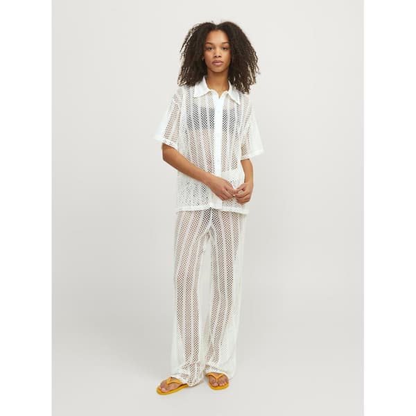 Jack & Jones Ellie Jjxx Byxor Beige M Kvinna
