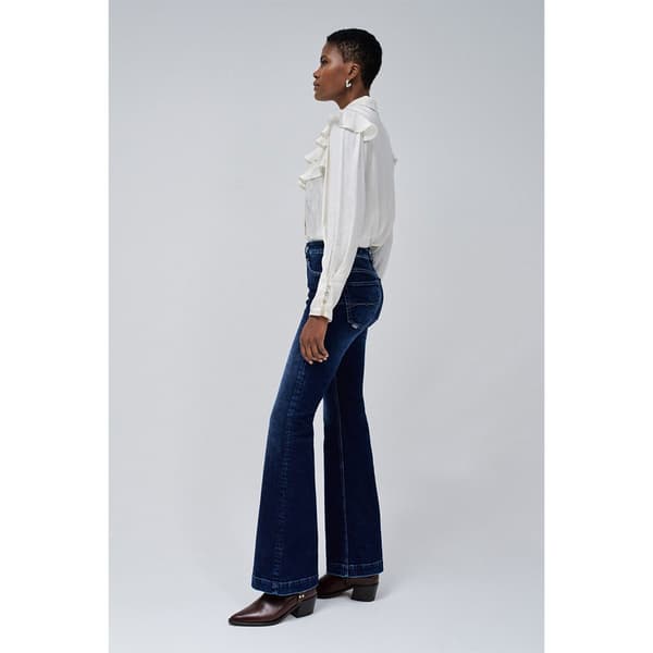 Salsa Jeans Faith Flare Premium Jeans Blå 28 / 32 Kvinna