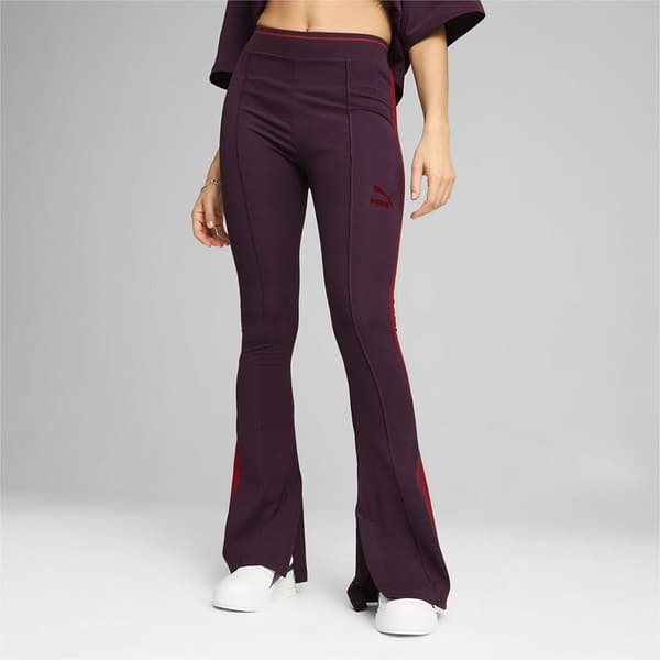 Puma Select T7 Play Paris Flared Leggings Lilla M Kvinde