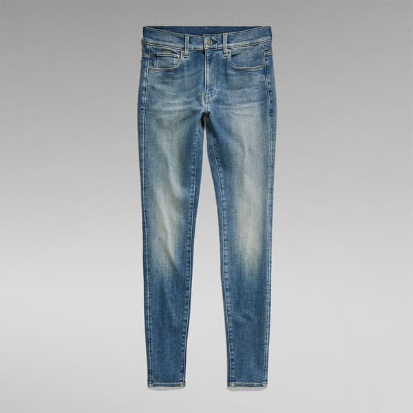 G-star 3301 Skinny Fit Jeans Blå 23 / 30 Kvinde