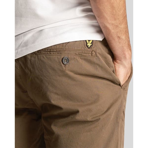Lyle & Scott Anfield Chinoshortsit Vihreä 32 Mies