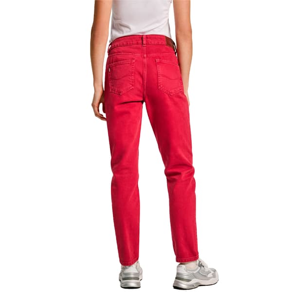 Pepe Jeans Pl204591 Tapered Jeans Rød 27 / 28 Kvinde