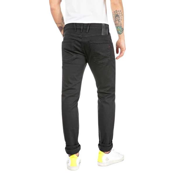 Replay M914e.000.8366197 Jeans Sort 38 / 36 Mand