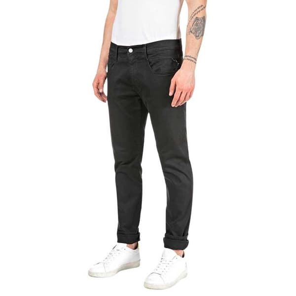 Replay M914e.000.8366197 Jeans Sort 38 / 36 Mand