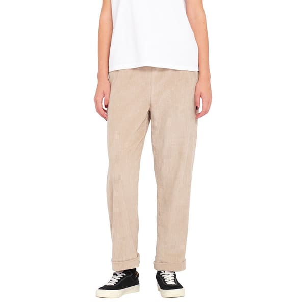 Volcom Stone Street Byxor Beige XS Kvinna
