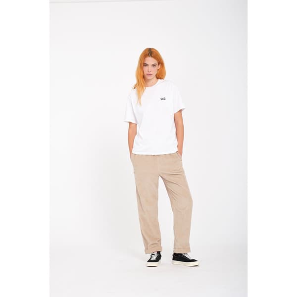 Volcom Stone Street Byxor Beige XS Kvinna