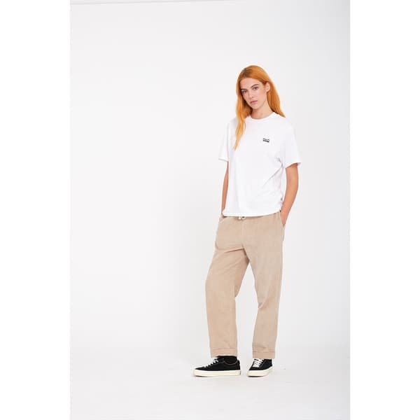 Volcom Stone Street Byxor Beige XS Kvinna