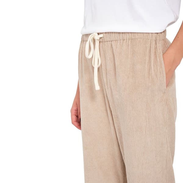 Volcom Stone Street Byxor Beige XS Kvinna