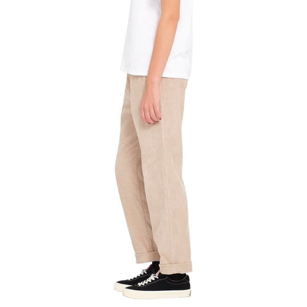 Volcom Stone Street Byxor Beige XS Kvinna
