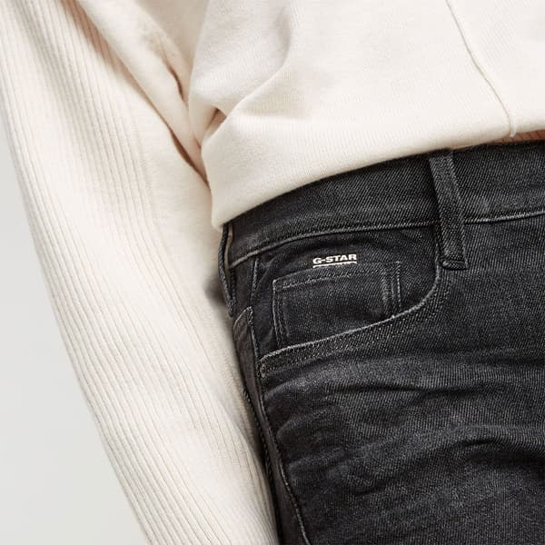 G-star Ace 2.0 Slim Straight Jeans Grå 25 / 30 Kvinna