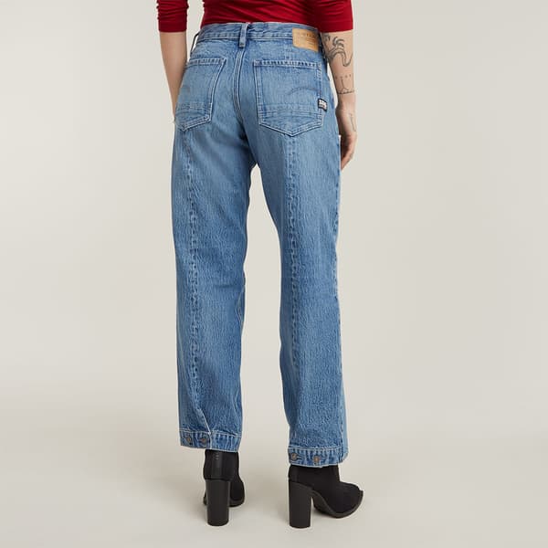 G-star Judee Biker Loose Jeans Blå 32 / 30 Kvinna