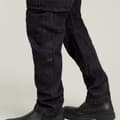 Miniatyrbillede 5 af 7: G-star Rovic Zip 3d Regular Tapered Denim Jeans Sort 34 / 32 Mand