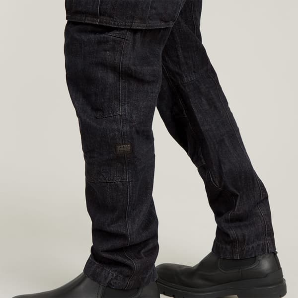 G-star Rovic Zip 3d Regular Tapered Denim Jeans Sort 34 / 32 Mand