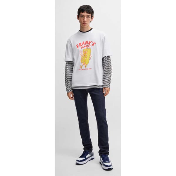 Hugo Zane Jeans Blå 35 / 32 Man