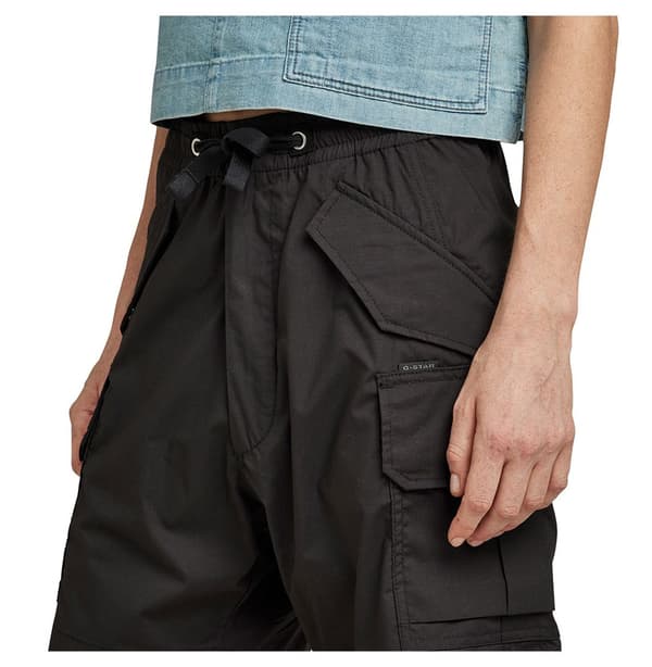 G-star D22899-d308 Straight Fit Cargo Shorts Svart 25 Kvinna