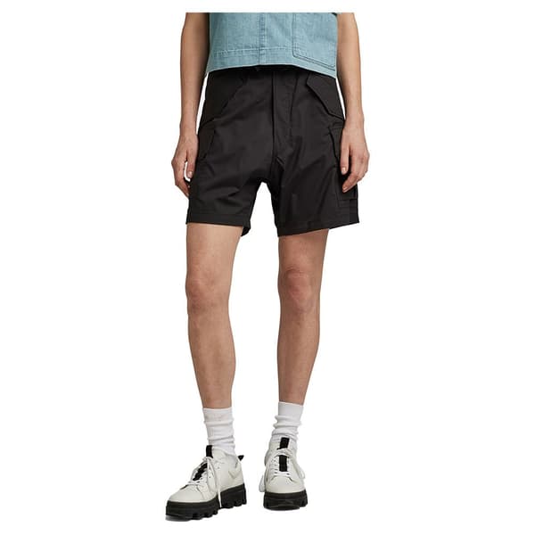 G-star D22899-d308 Straight Fit Cargo Shorts Svart 25 Kvinna