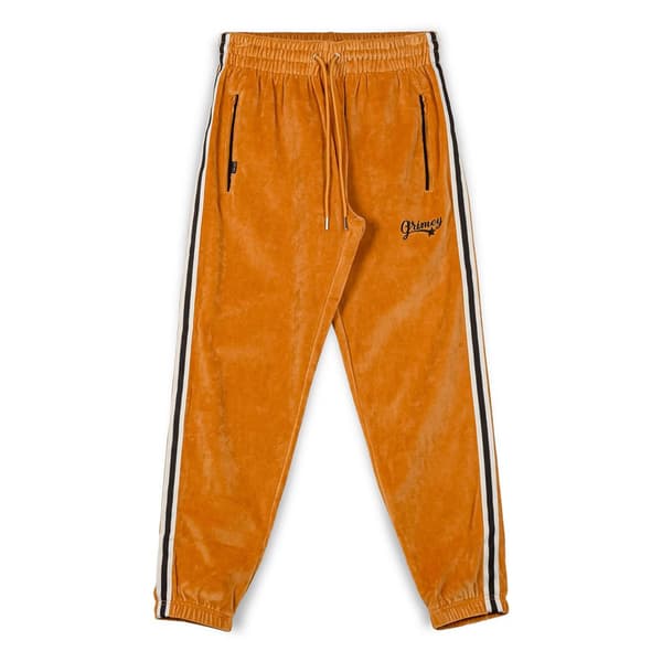 Grimey Madrid Velvet Mjukisbyxor Orange XL Man