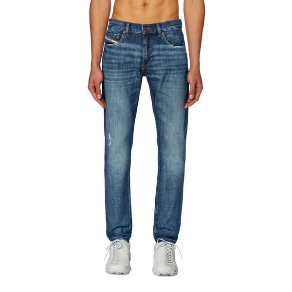 Diesel A03558-0dqaa 2019 Strukt Jeans Blå 32 / 32 Man