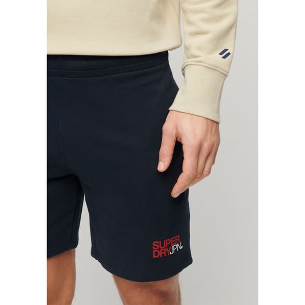 Superdry Sportswear Logo Loose Sportshorts Blå L Man