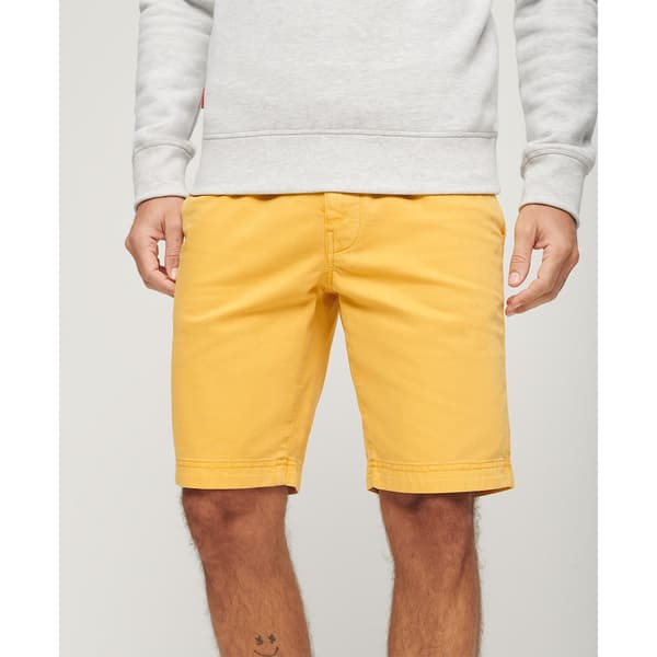 Superdry Vintage Officer Chinoshortsit Keltainen 28 Mies