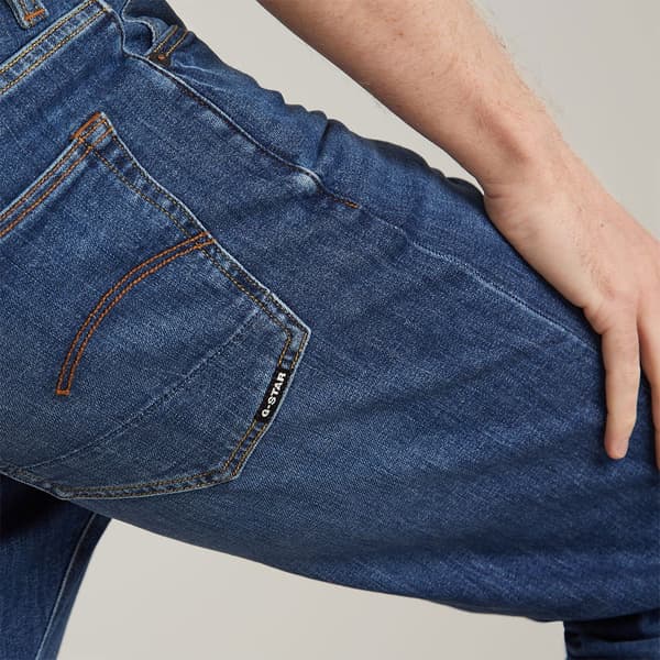 G-star 3301 Straight Fit Jeans Blå 36 / 34 Man