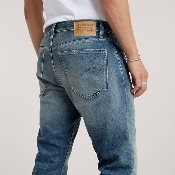 G-star Mosa Straight Fit Jeans Blå 27 / 32 Mand
