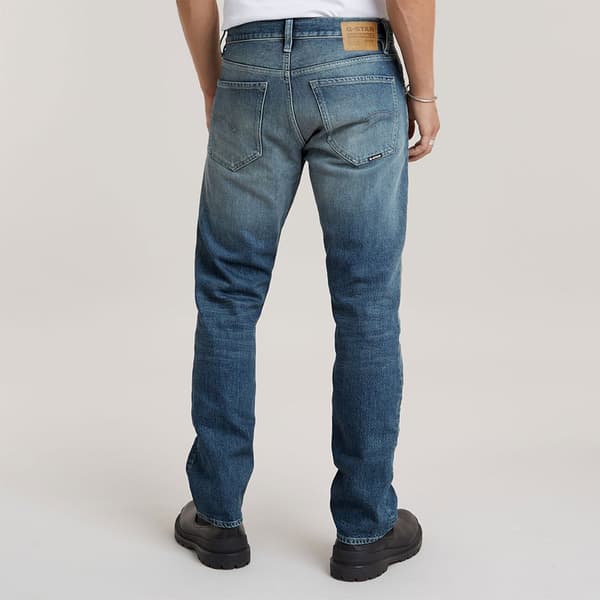 G-star Mosa Straight Fit Jeans Blå 27 / 32 Mand