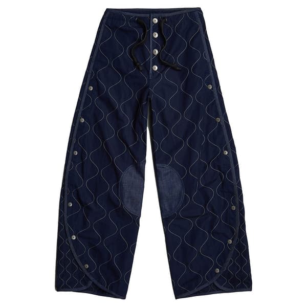 G-star Quilted Barrel Jeans Blå 28 / 28 Kvinna